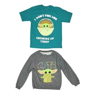 Star Wars Mandalorian Baby Yoda Shirt Bundle